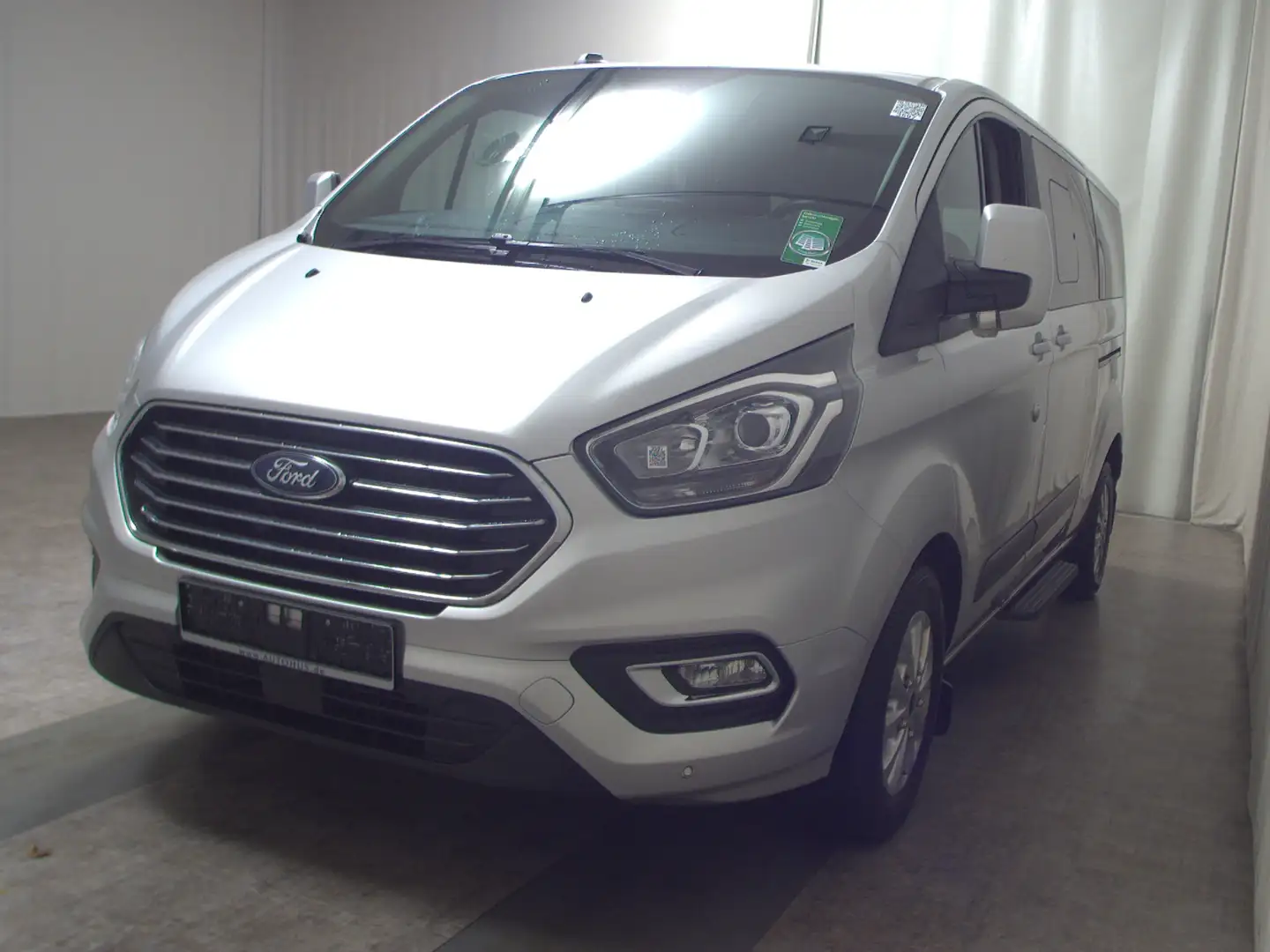 Ford Tourneo Custom 2.0 EB Trend L2 9-Sitze RfK PDC Silber - 2