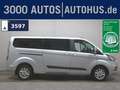 Ford Tourneo Custom 2.0 EB Trend L2 9-Sitze RfK PDC Silber - thumbnail 1
