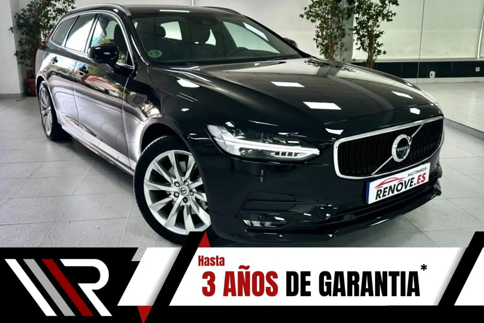 Volvo V90 D4 Momentum Pro Aut. Noir - 1