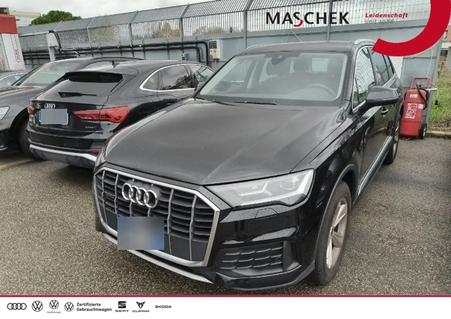 Audi Q7 SUV 45 TDI quattro RearCam LED PDC Tempomat Schwarz - 1