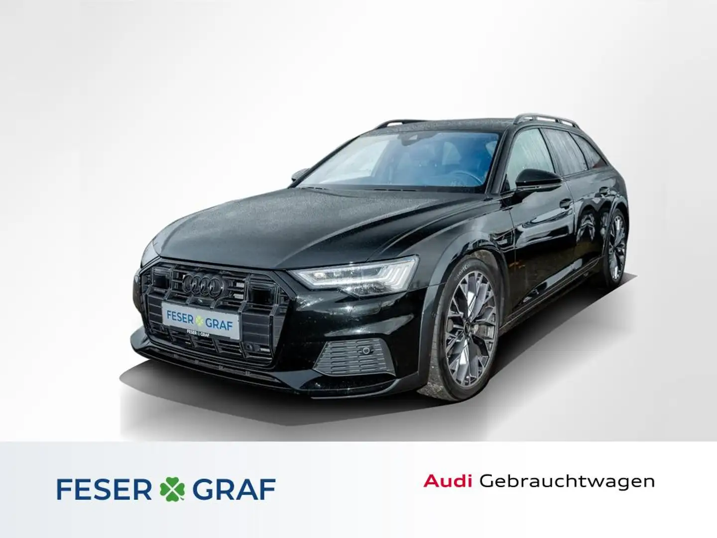 Audi A6 allroad 55TDI /HD-MATRIX/Pano/B&O/Standhzg/HuD/AHK Černá - 1