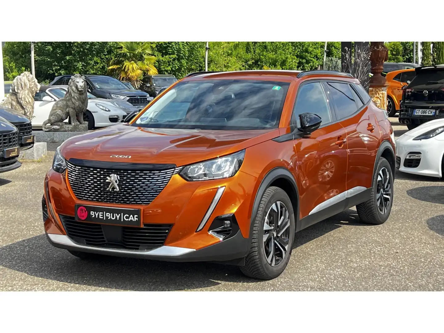Peugeot 2008 1.2i 130 EAT8 Allure - GARANTIE 12 MOIS Orange - 1
