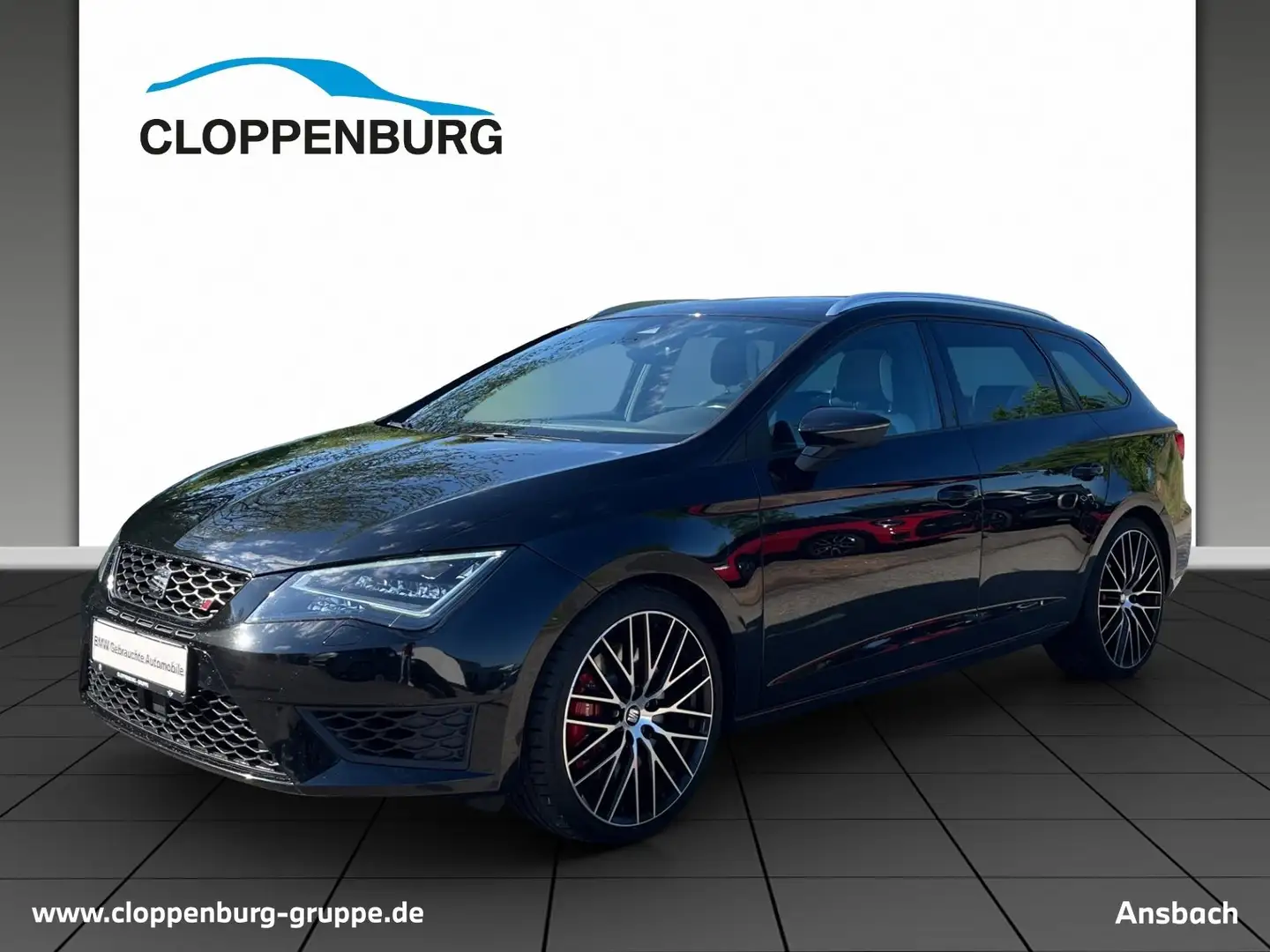 SEAT Leon CUPRA ST 2.0 TSI  DSG 290 Navi Panorama Zwart - 1