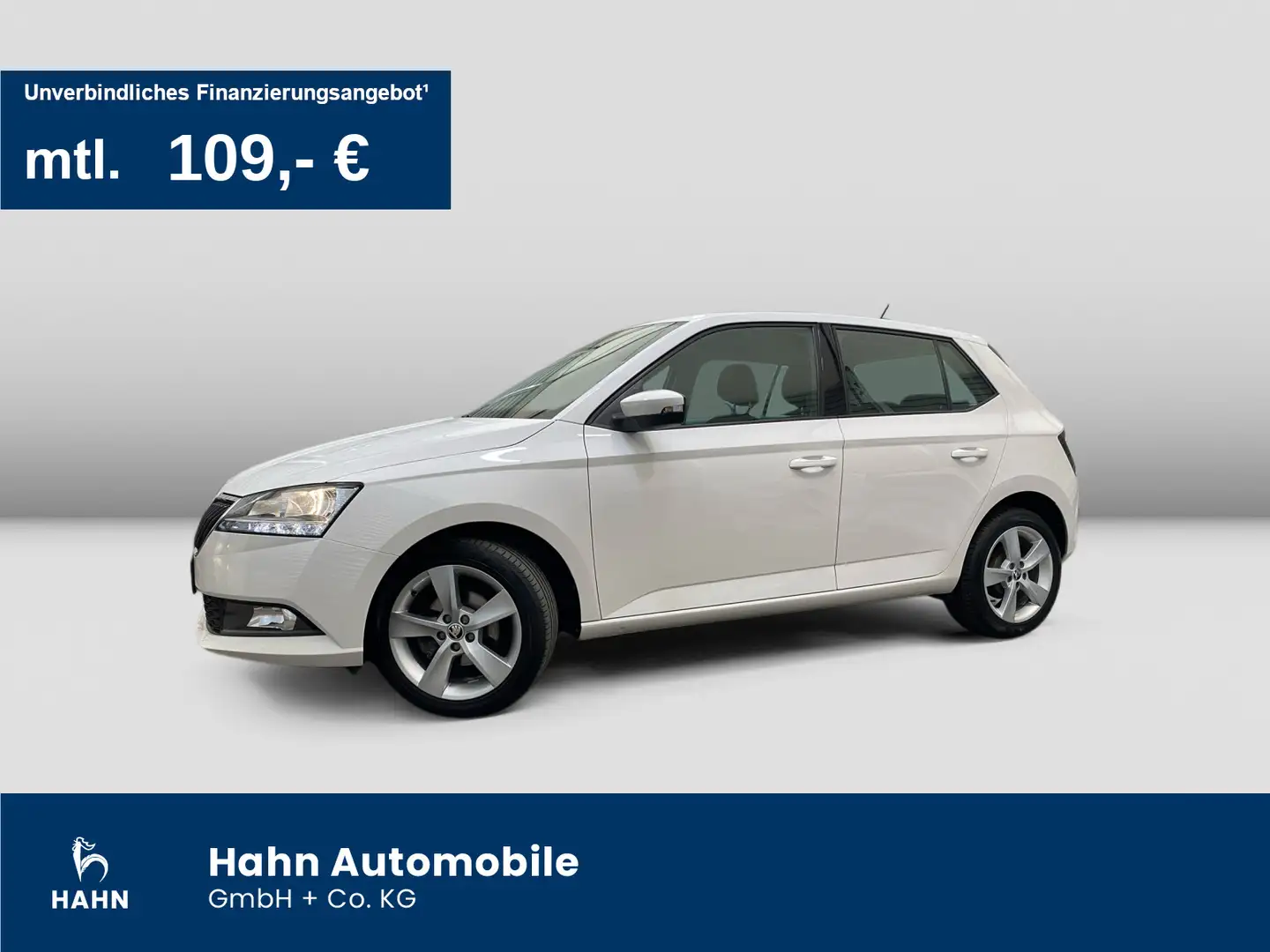 Skoda Fabia 1.0TSI Cool Plus Bluetooth Klima PDC Sitzh Weiß - 1