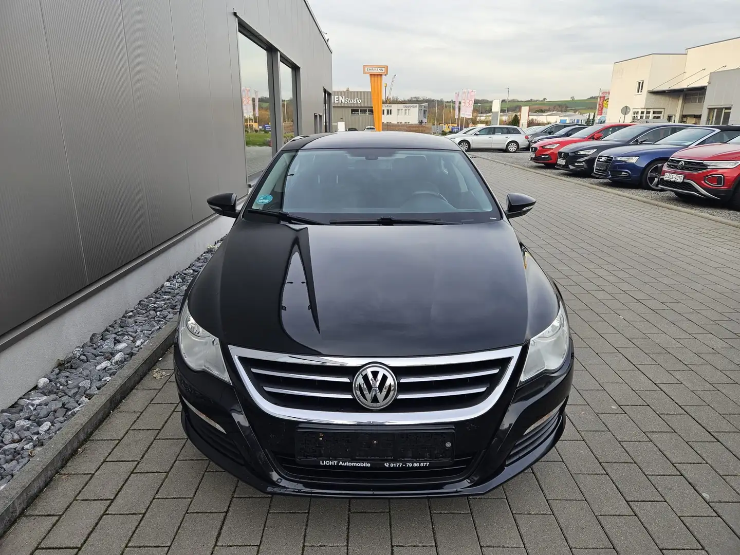 Volkswagen Passat CC Basis/Scheckheftgepflegt/Klimaautomatik/SHZ/Tempom Schwarz - 2