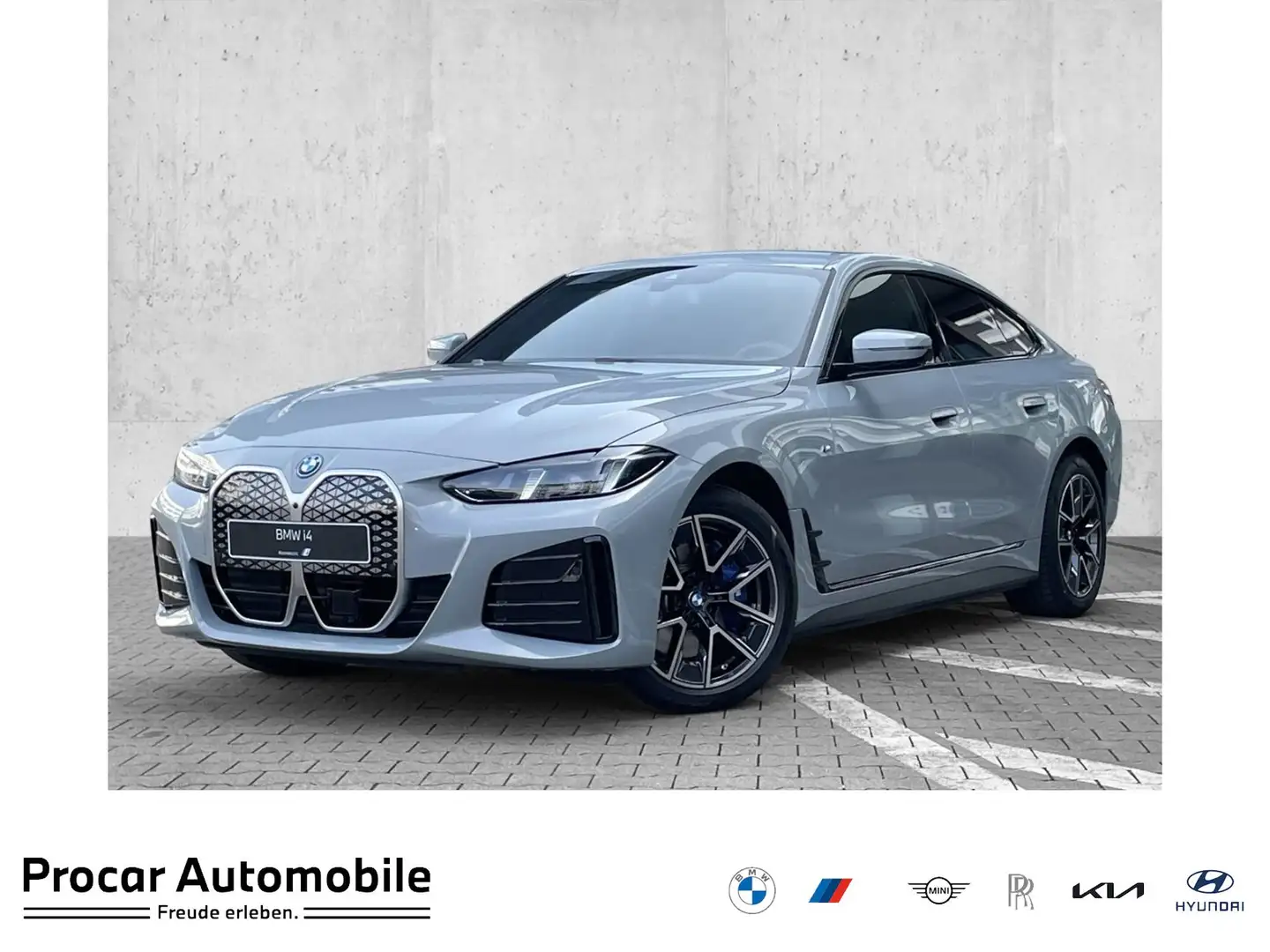 BMW i4 xDrive40 M Sport HuD AHK DA PA+ ACC HiFi 18" Grijs - 1