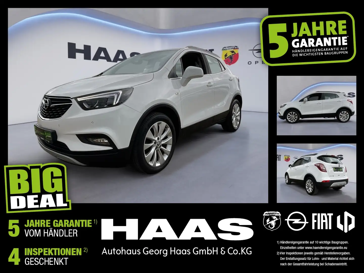 Opel Mokka X 1.4 Turbo Innovation Navi, Sitzheizung Blanco - 1