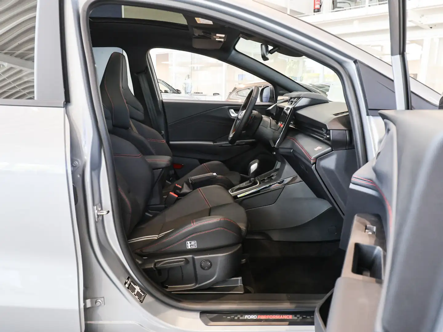 Ford Puma ST 1.0 EcoBoost Hybrid +PANORAMA Plateado - 2