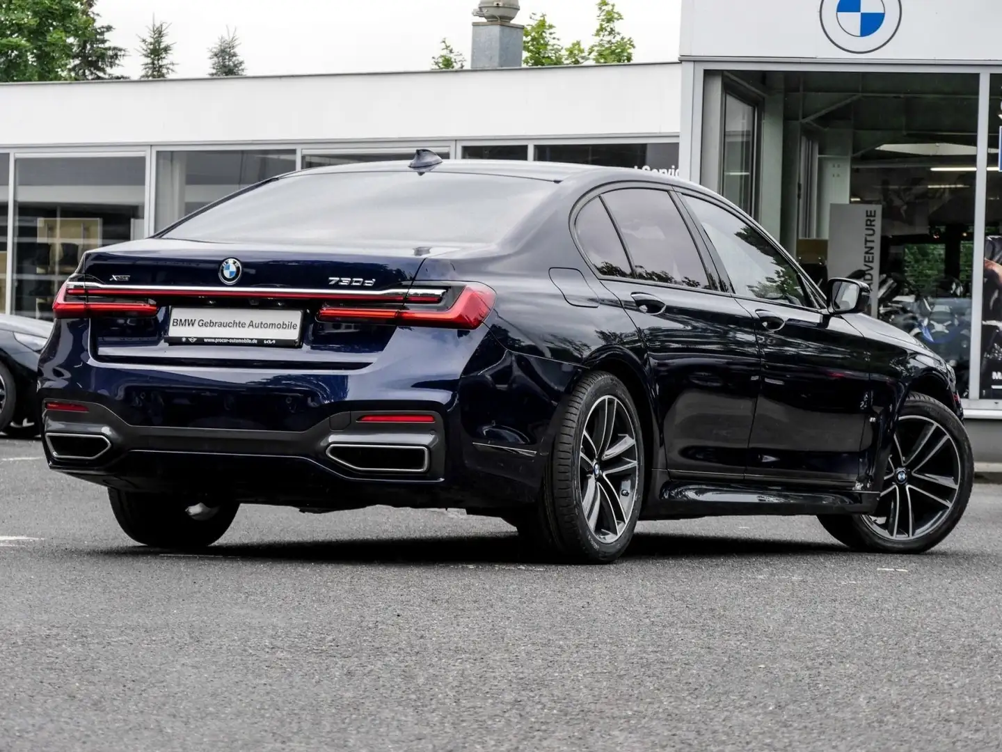 BMW 730 d xDrive LASER+H/K+HUD+ACC+360° KAM+KLIMASITZE Bleu - 2