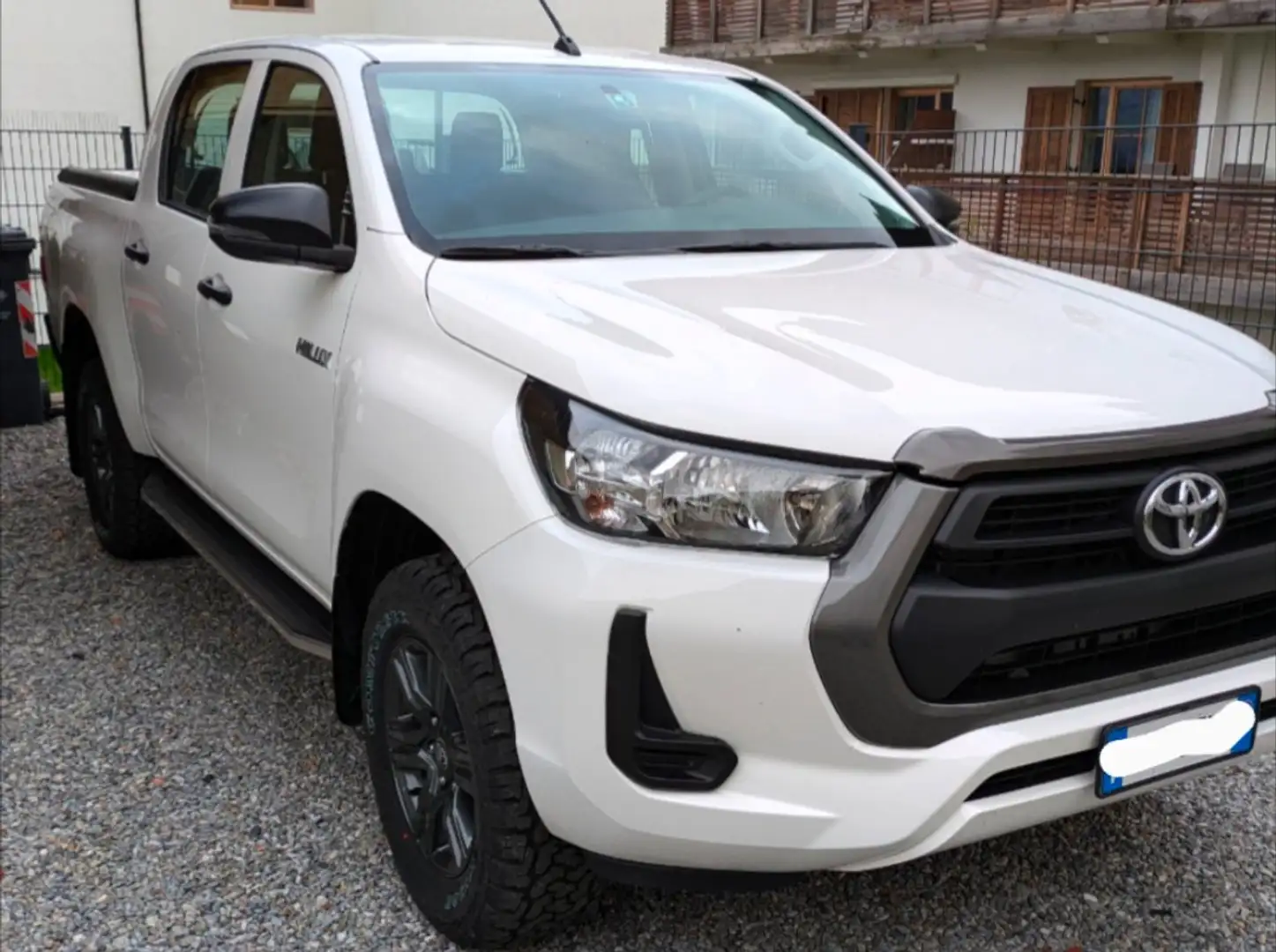 Toyota Hilux Hilux  2.4 d-4d double cab 4wd auto Bianco - 1