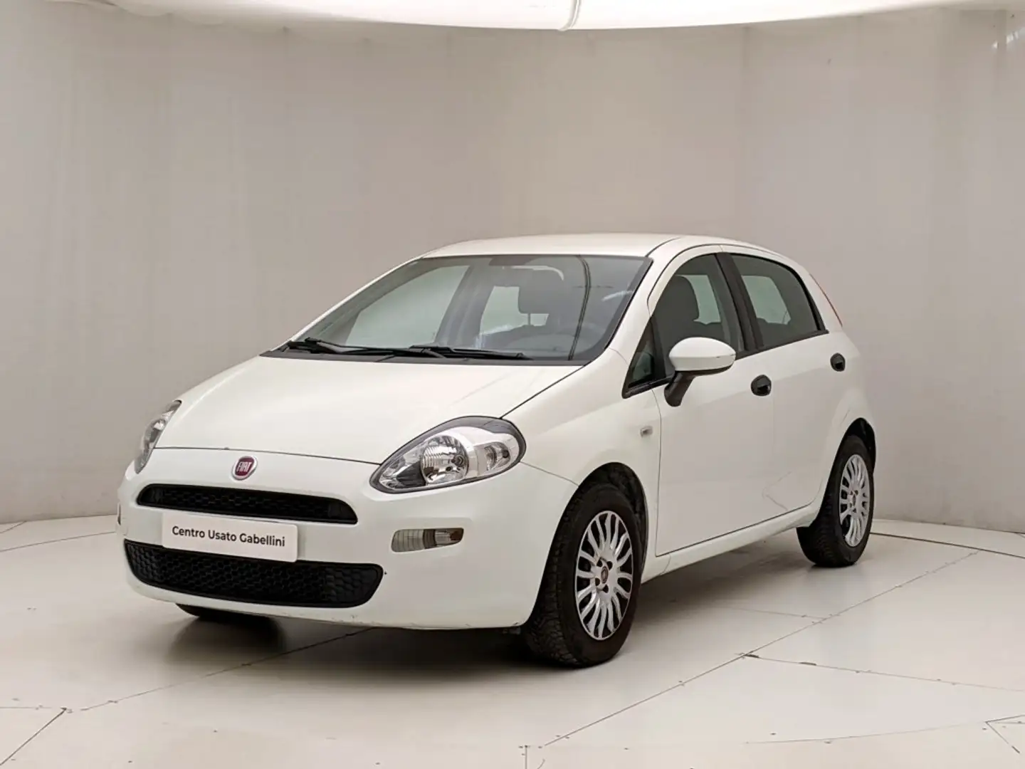 Fiat Punto 5 Porte 1.3 Multijet II Lounge Blanc - 1