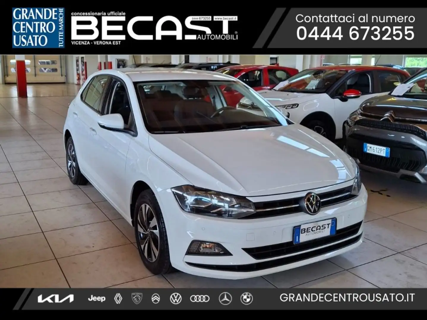 Volkswagen Polo 1.0 TSI 5p. Comfortline BlueMotion Technology Bianco - 1