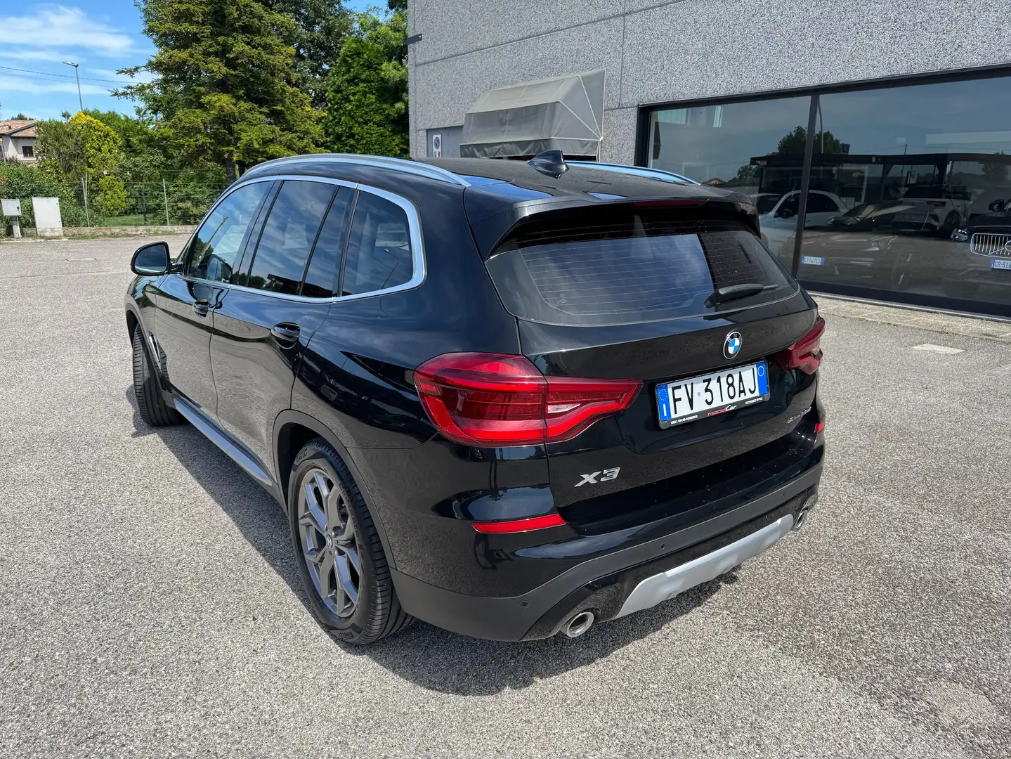 BMW X3 xdrive20d xLine 190cv auto LED PELLE Nero - 2