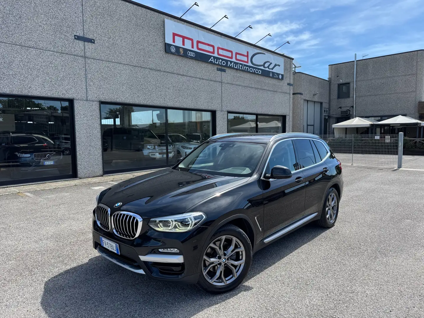 BMW X3 xdrive20d xLine 190cv auto LED PELLE Nero - 1