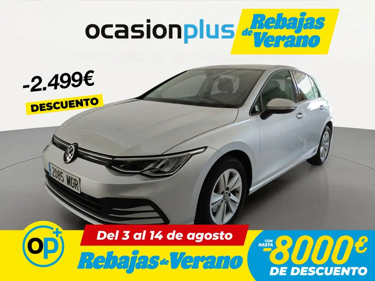 Volkswagen Golf 1.0 TSI Life 81kW Gris - 1