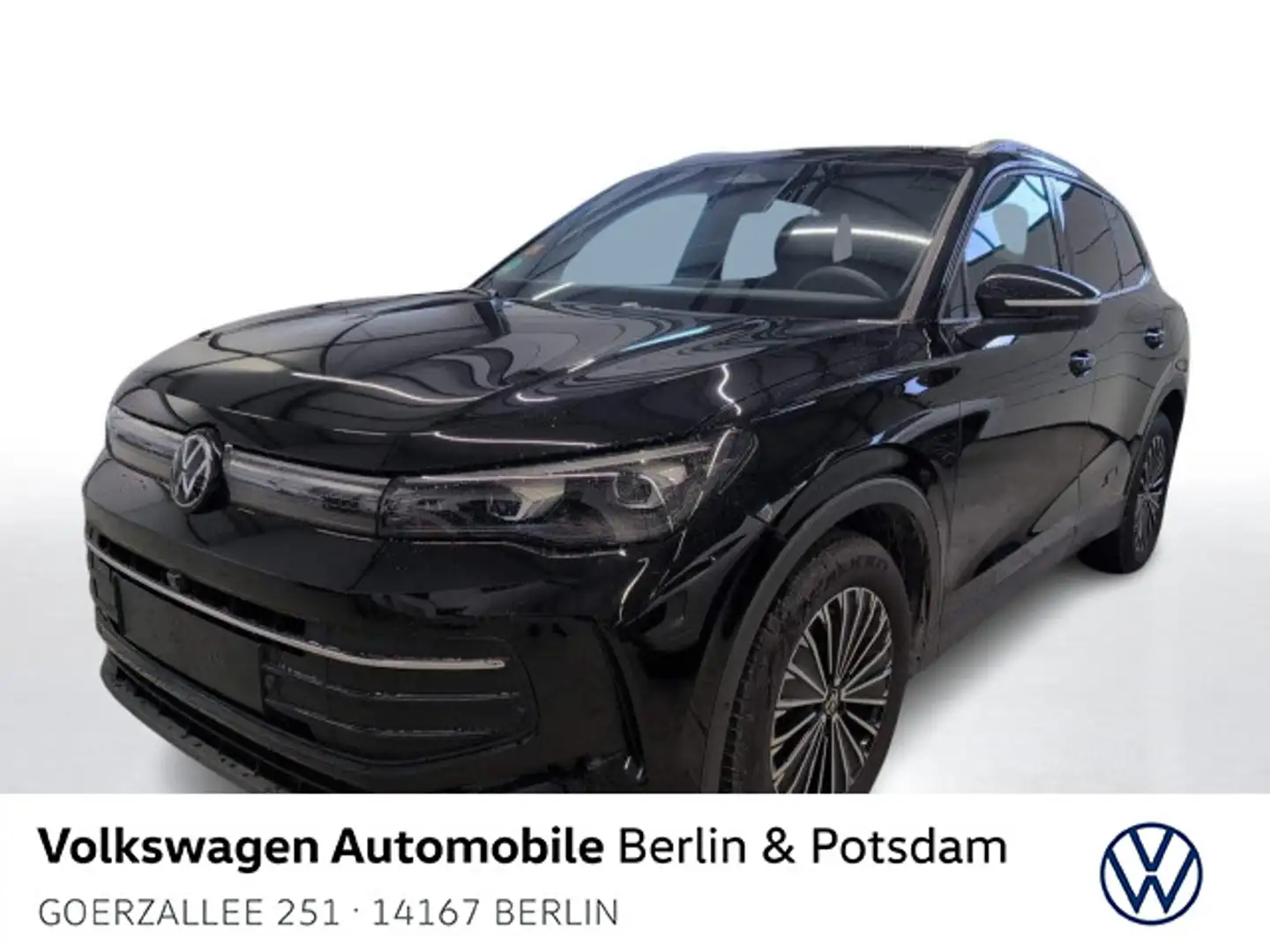 Volkswagen Tiguan 1.5 eTSI DSG Goal Navi Kamera AHK SHZ Schwarz - 1