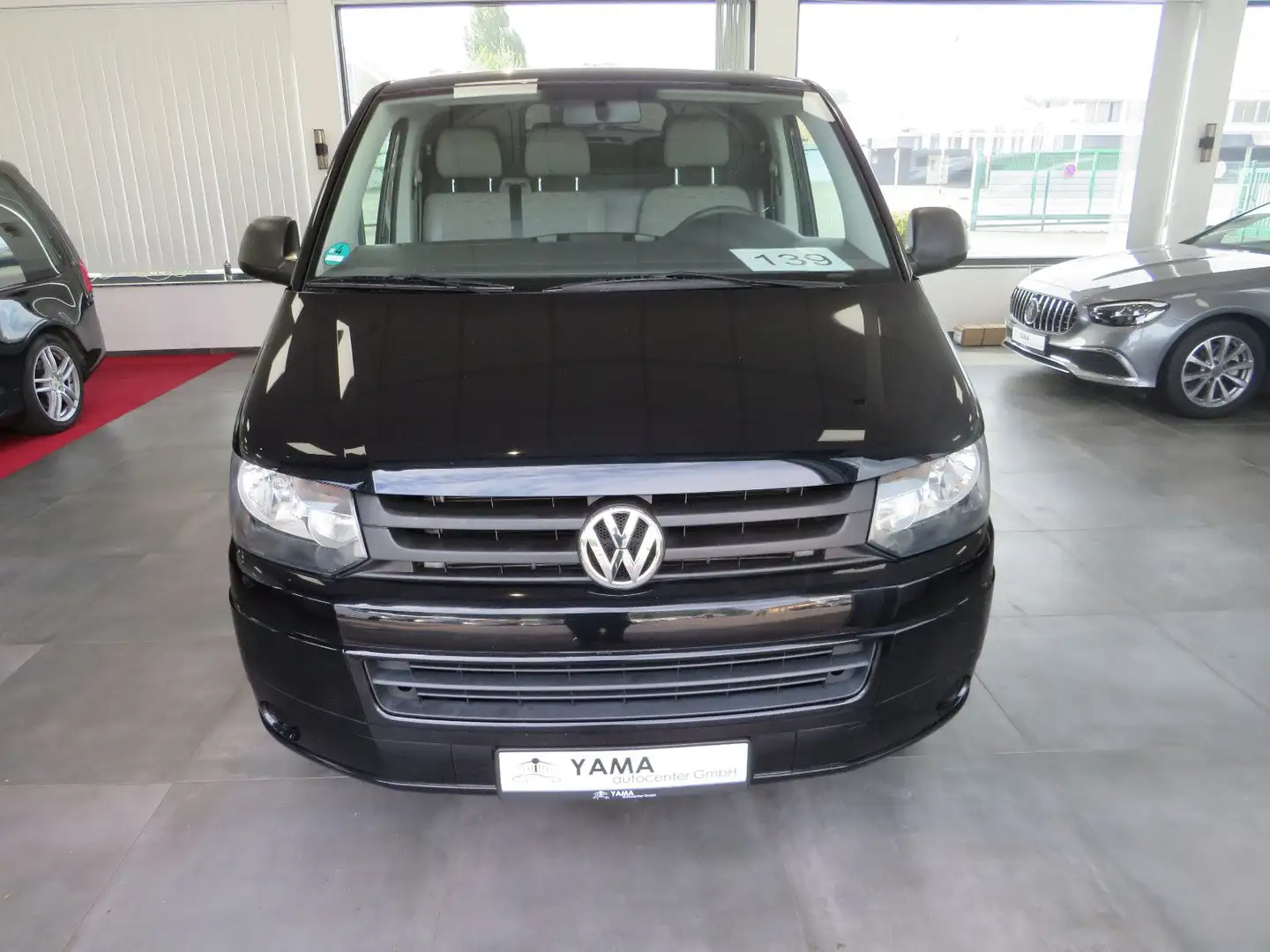 Volkswagen T5 Stolle Bestattungswagen / Leichenwagen Zwart - 2