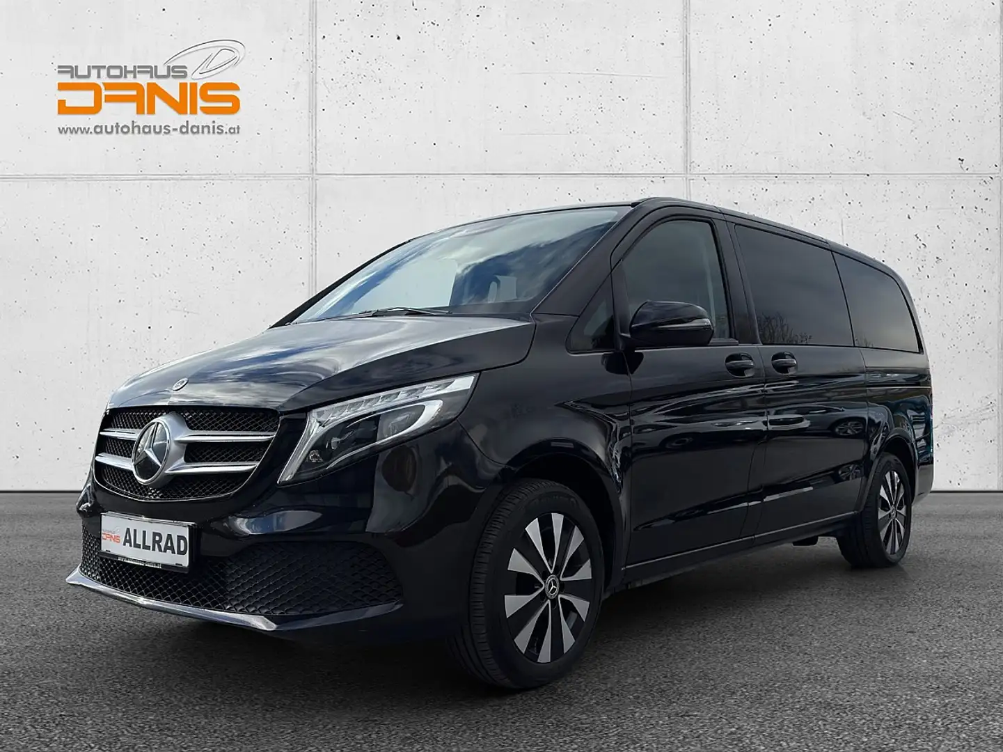 Mercedes-Benz V 220 d Kombi 4MATIC lang Aut. NAVI/LED/SHZ Noir - 1