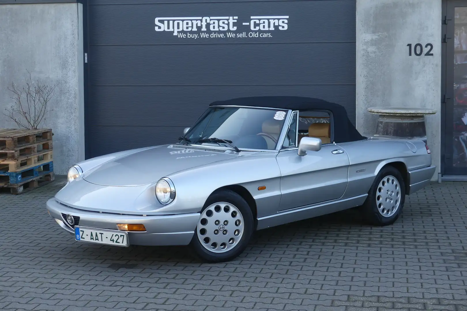 Alfa Romeo Spider 2.0 Serie 4 Argent - 1
