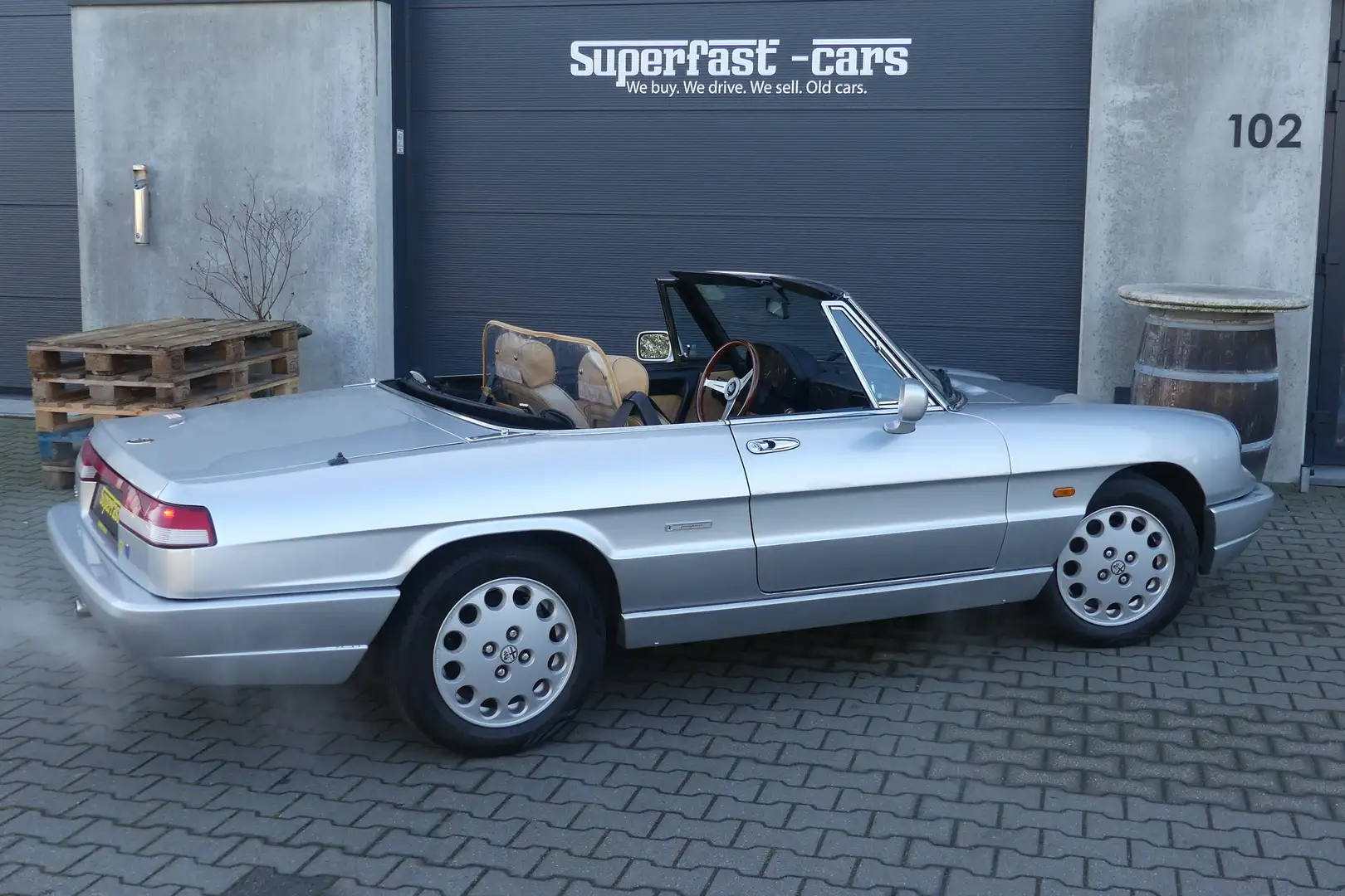 Alfa Romeo Spider 2.0 Serie 4 Argent - 2