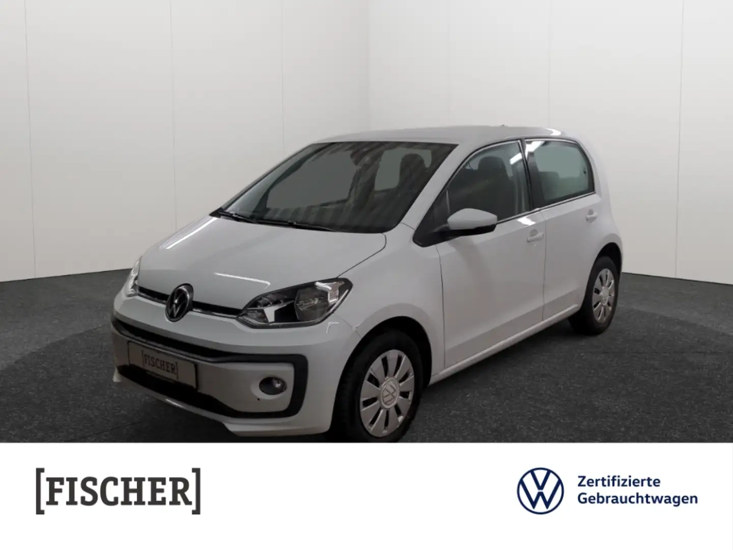 Volkswagen up! 1.0 Move SHZ BT DAB+ Rear View PDC hinten Klima Weiß - 1