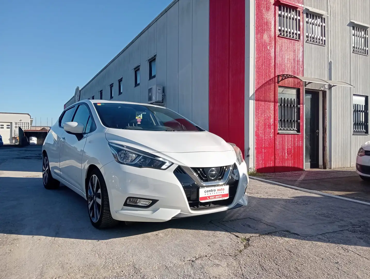 Nissan Micra Micra 0.9 Tekna 90cv Bianco - 1