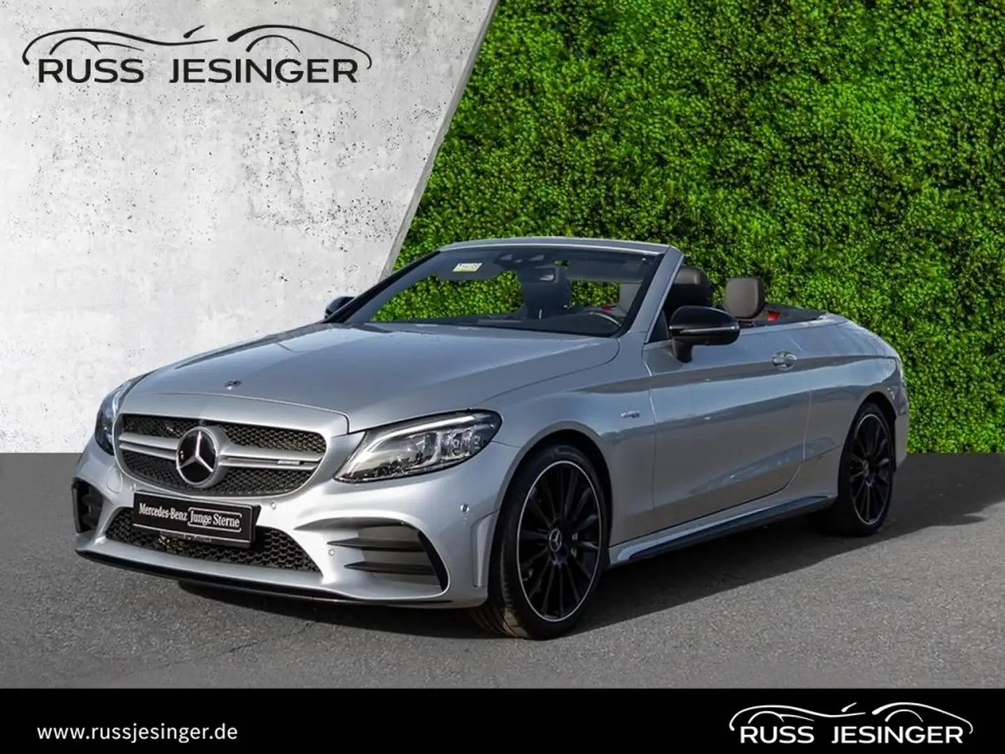 Mercedes-Benz C 43 AMG AMG C 43 4M Cabriolet *Burm*AHK*Distr*360*MBeam* Silber - 1