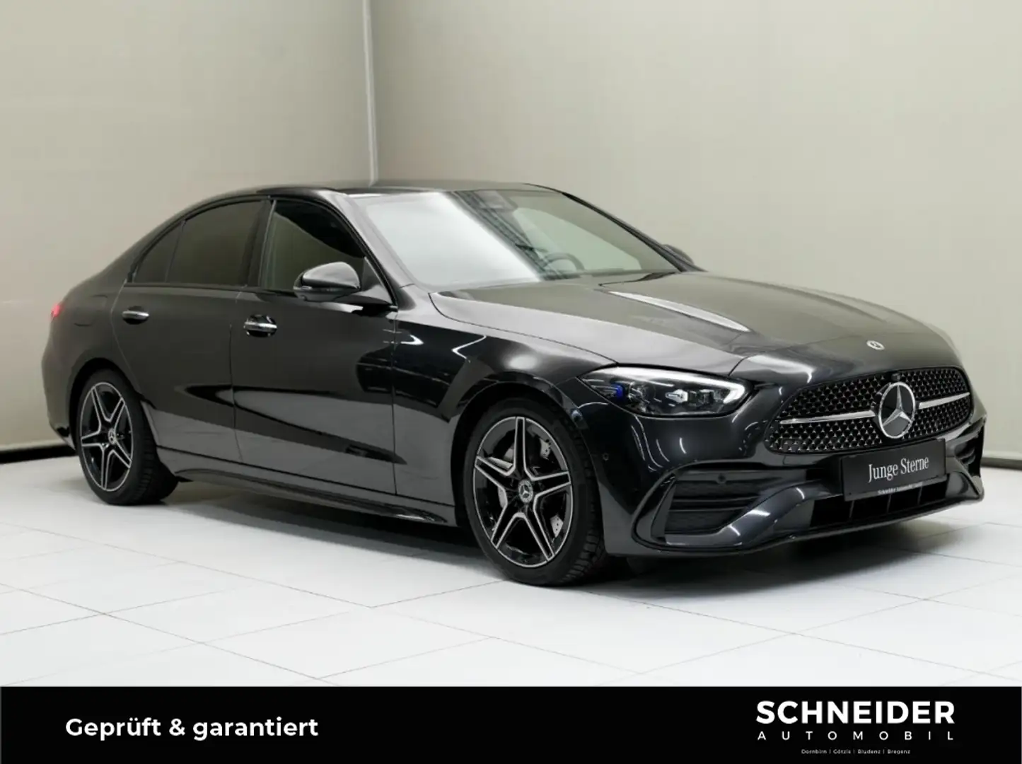 Mercedes-Benz C 220 d 4MATIC W-Paket Sport S-Sitz LED Night Grau - 1