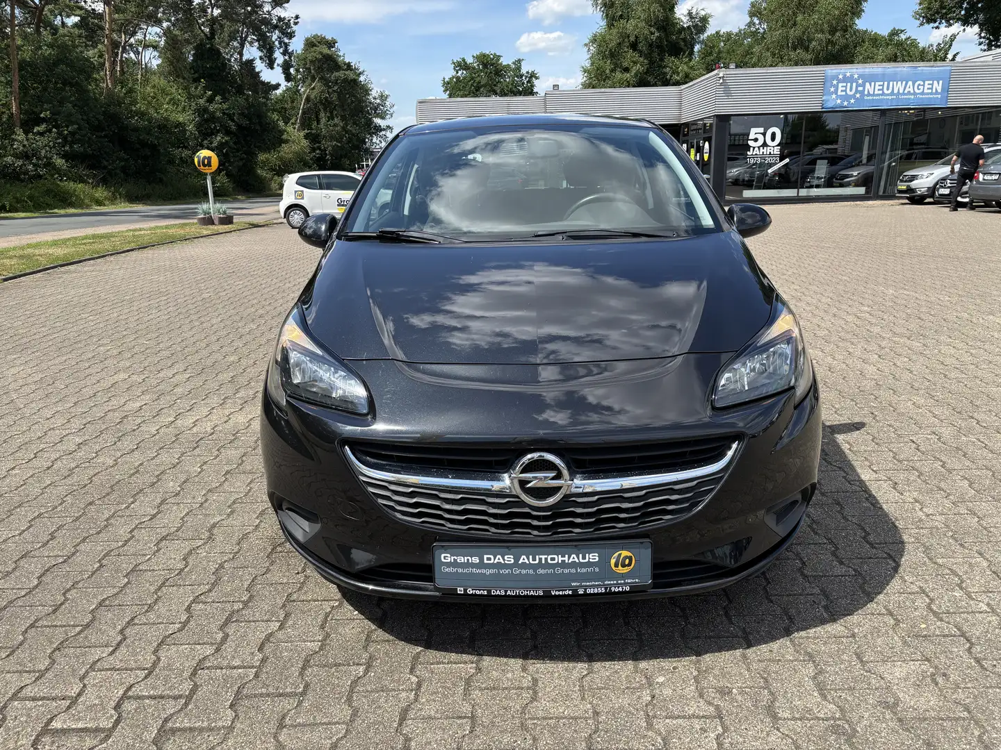 Opel Corsa Edition mit Klima Lenkradheizung Schwarz - 2