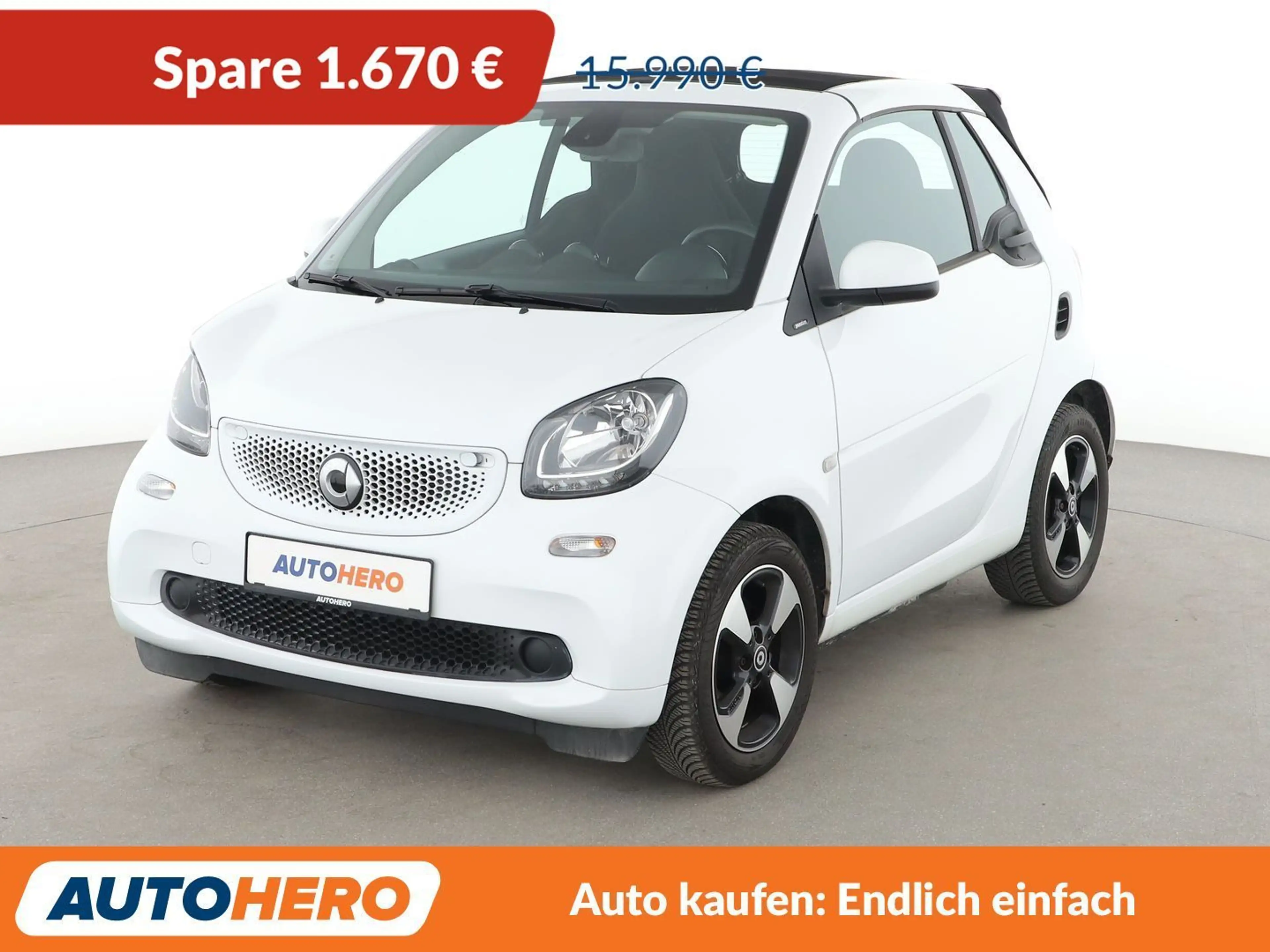 smart forTwo 1.0 Basis passion Aut.*TEMPO*PDC*SHZ*BLUETOOTH*