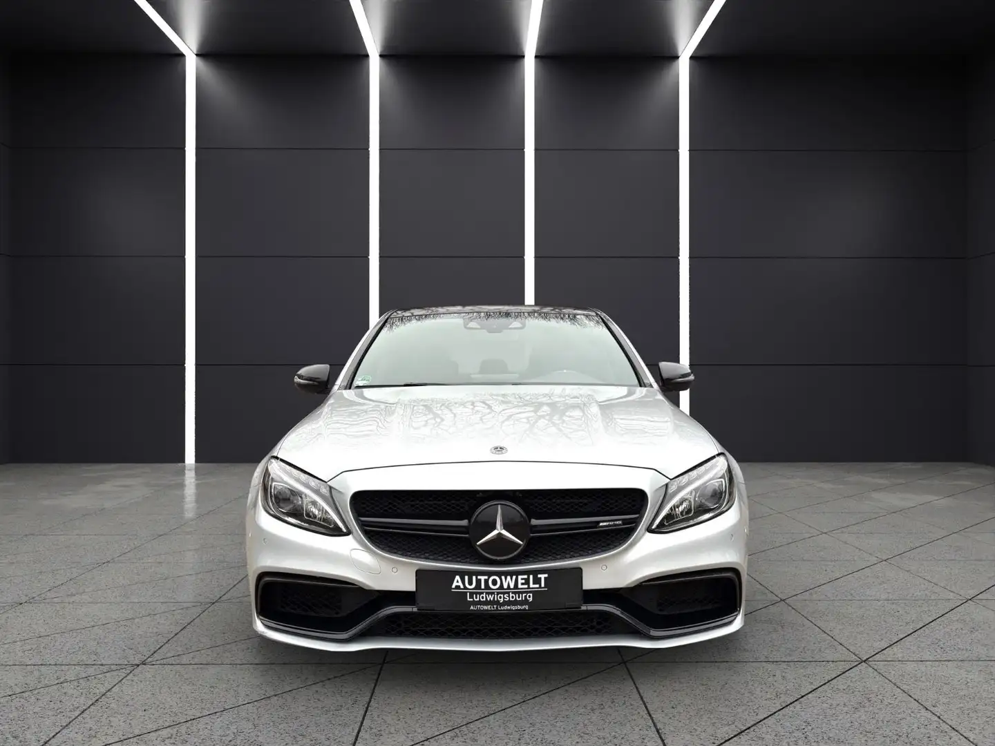 Mercedes-Benz C 63 AMG C63 AMG 7G-Tronic Limousine TOP AUSSTATTUNG Argent - 2
