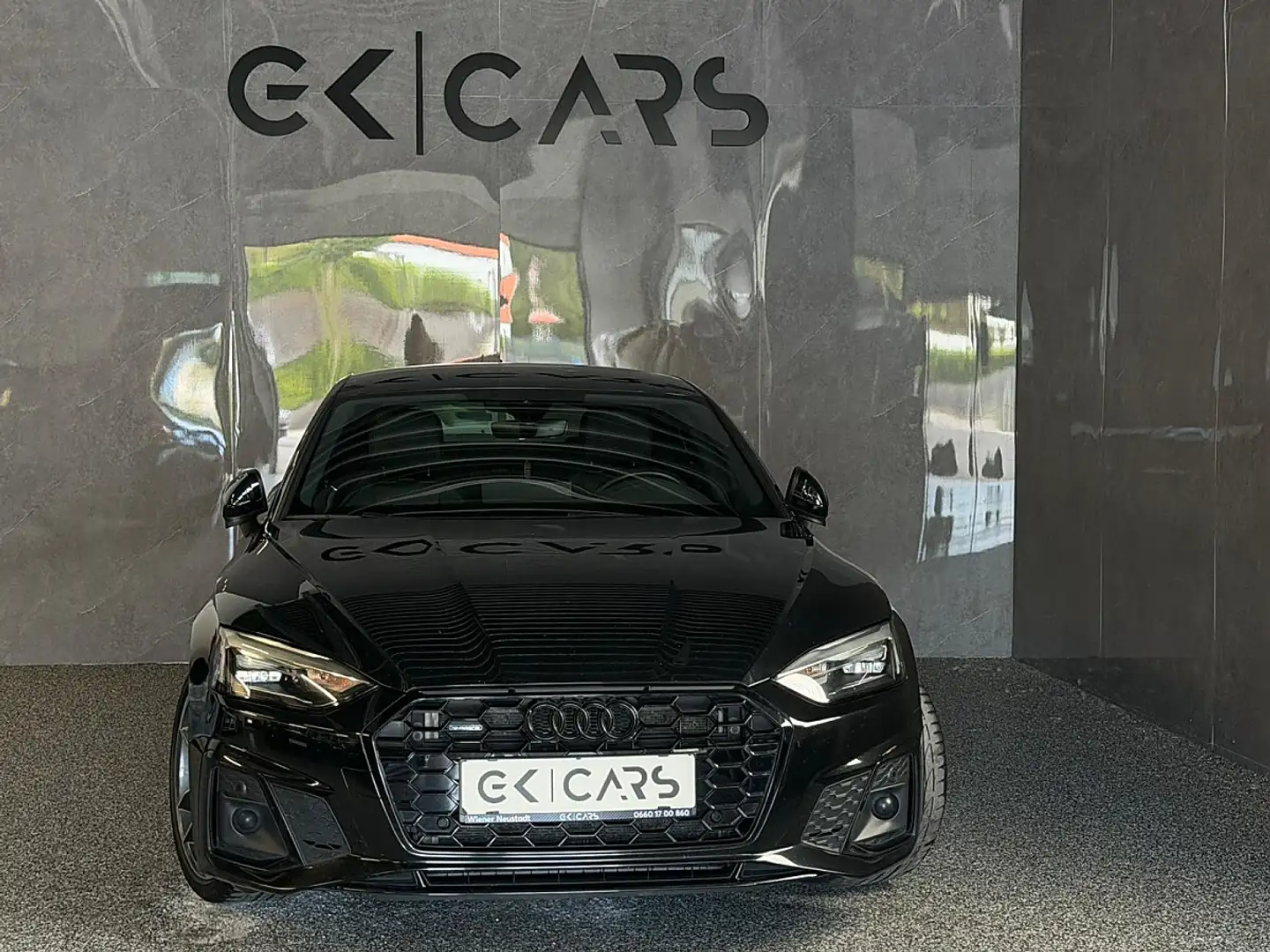 Audi A5 SB 40 TDI QUATTRO/S-LINE/VIRTUAL/1.BESITZ Schwarz - 2