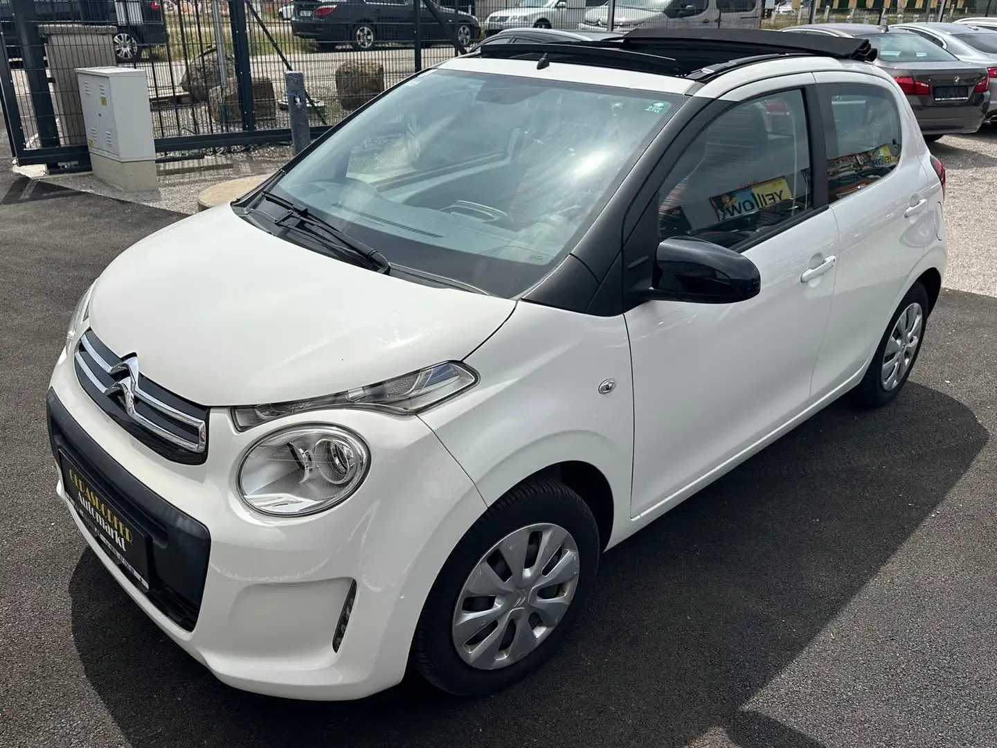 Citroen C1 Feel Cabrio **1-Besitz*Finanzierung** Weiß - 2