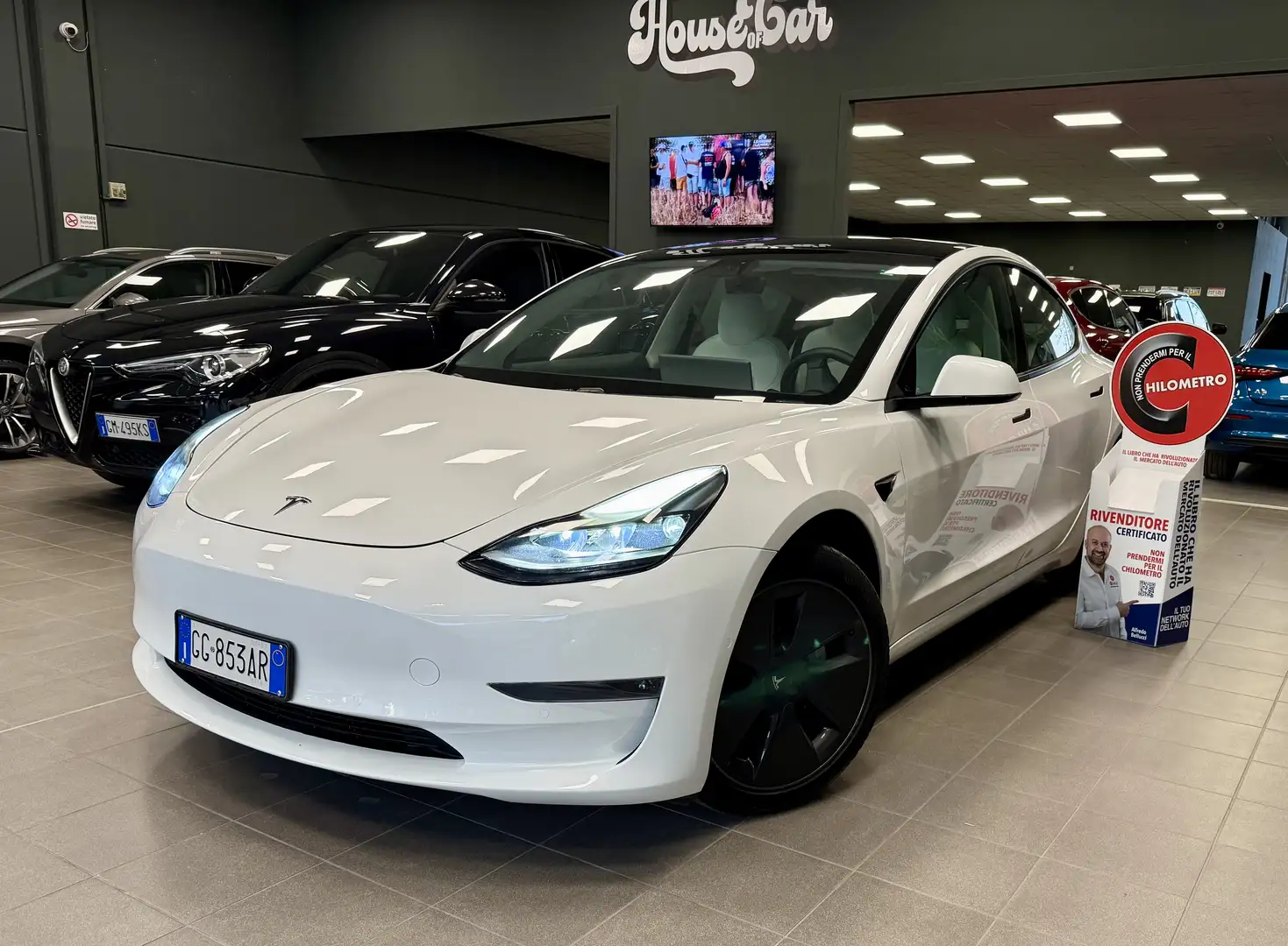 Tesla Model 3 Long Range Dual Motor awd GUIDA AUTONOMA 3 Bianco - 1