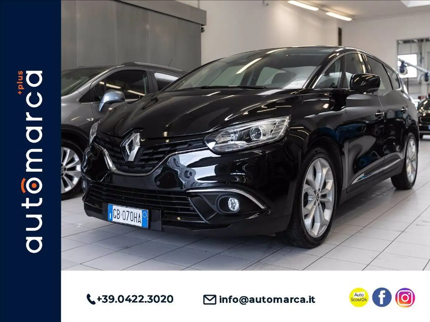 Renault Grand Scenic 1.7 blue dci Business 120cv edc crna - 1