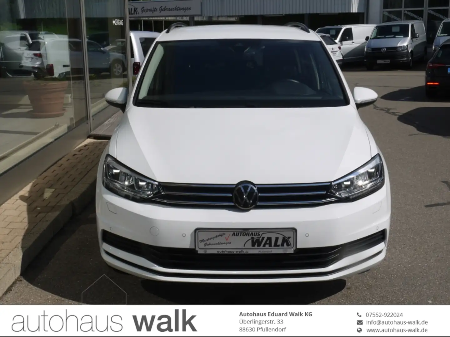 Volkswagen Touran 2.0 TDI Comfortline 7-S./NAVIPro/AHK/RFK/LED Wit - 1