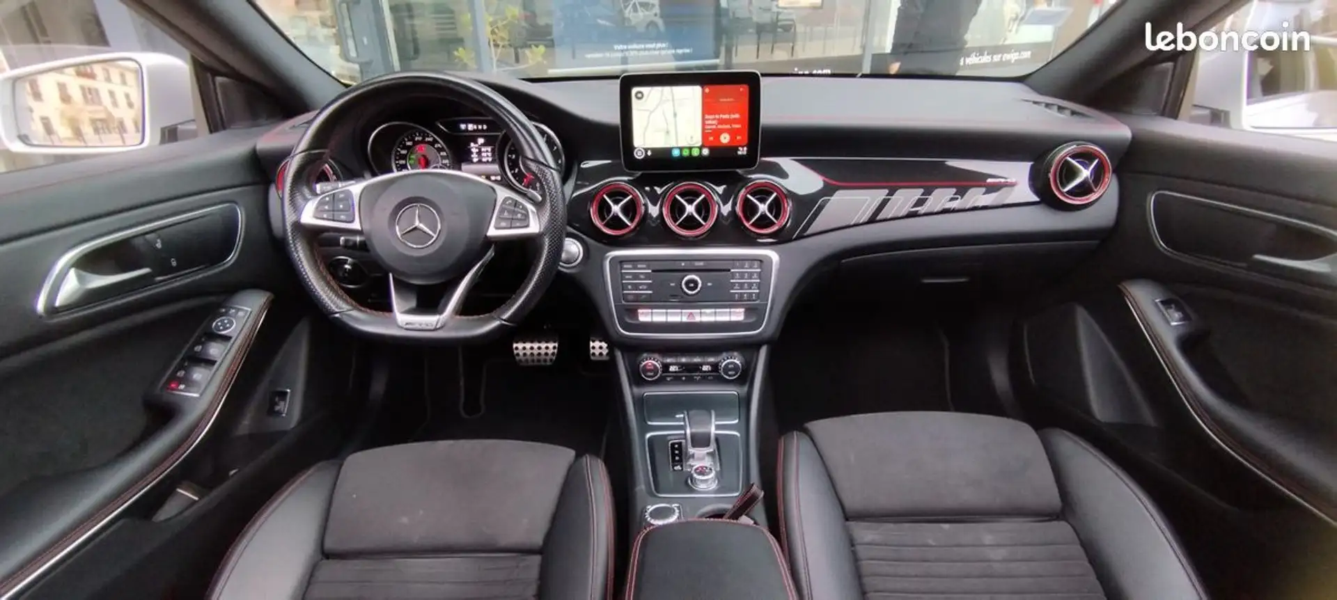 Mercedes-Benz CLA 45 AMG Classe coupe 2.0 45 380 amg 4matic speedshift-dct bva toit ouvrant carplay sieges chauffants Gris - 2