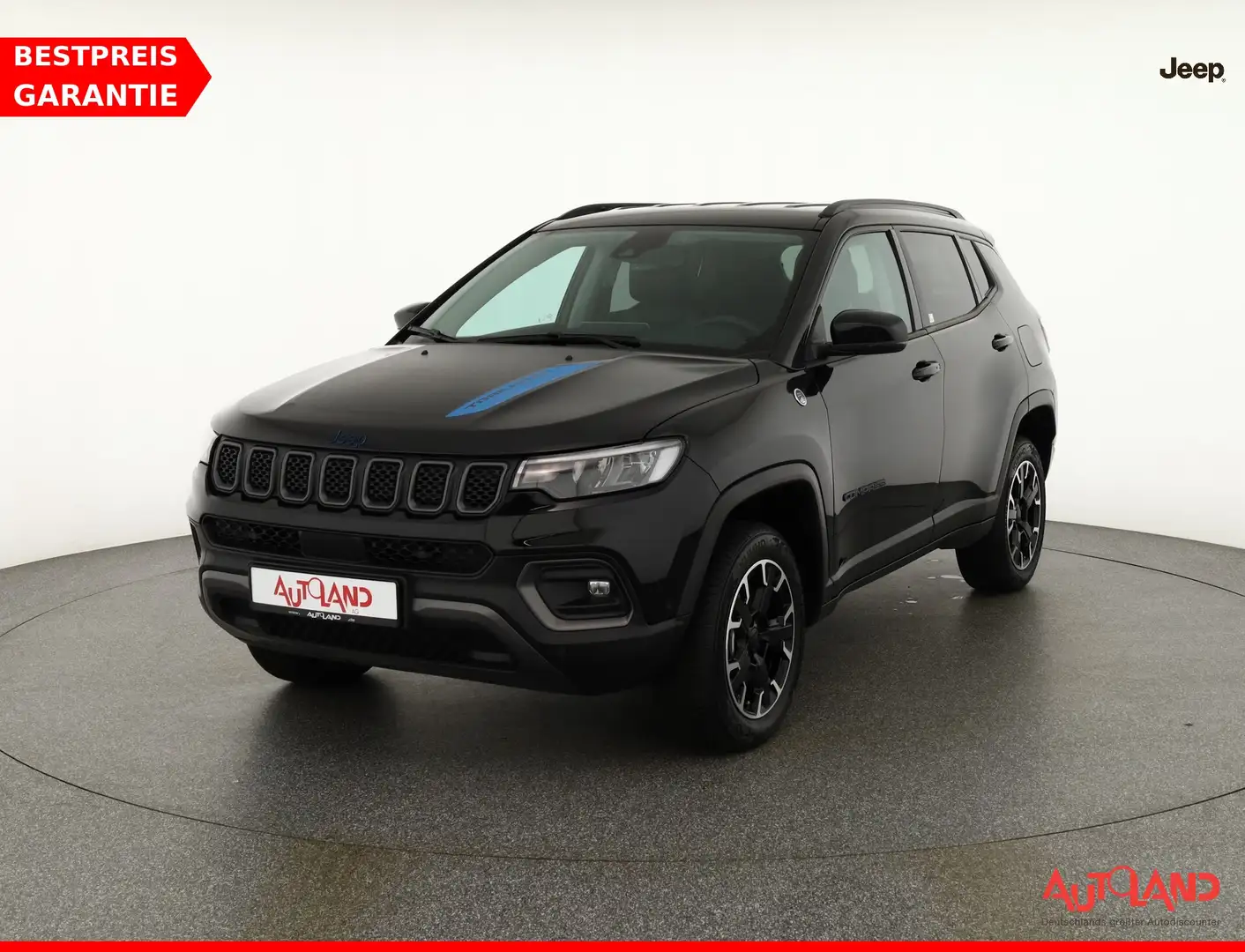 Jeep Compass 4xe Trailhawk 1.3 T4 PHEV LED ACC Navi Schwarz - 1