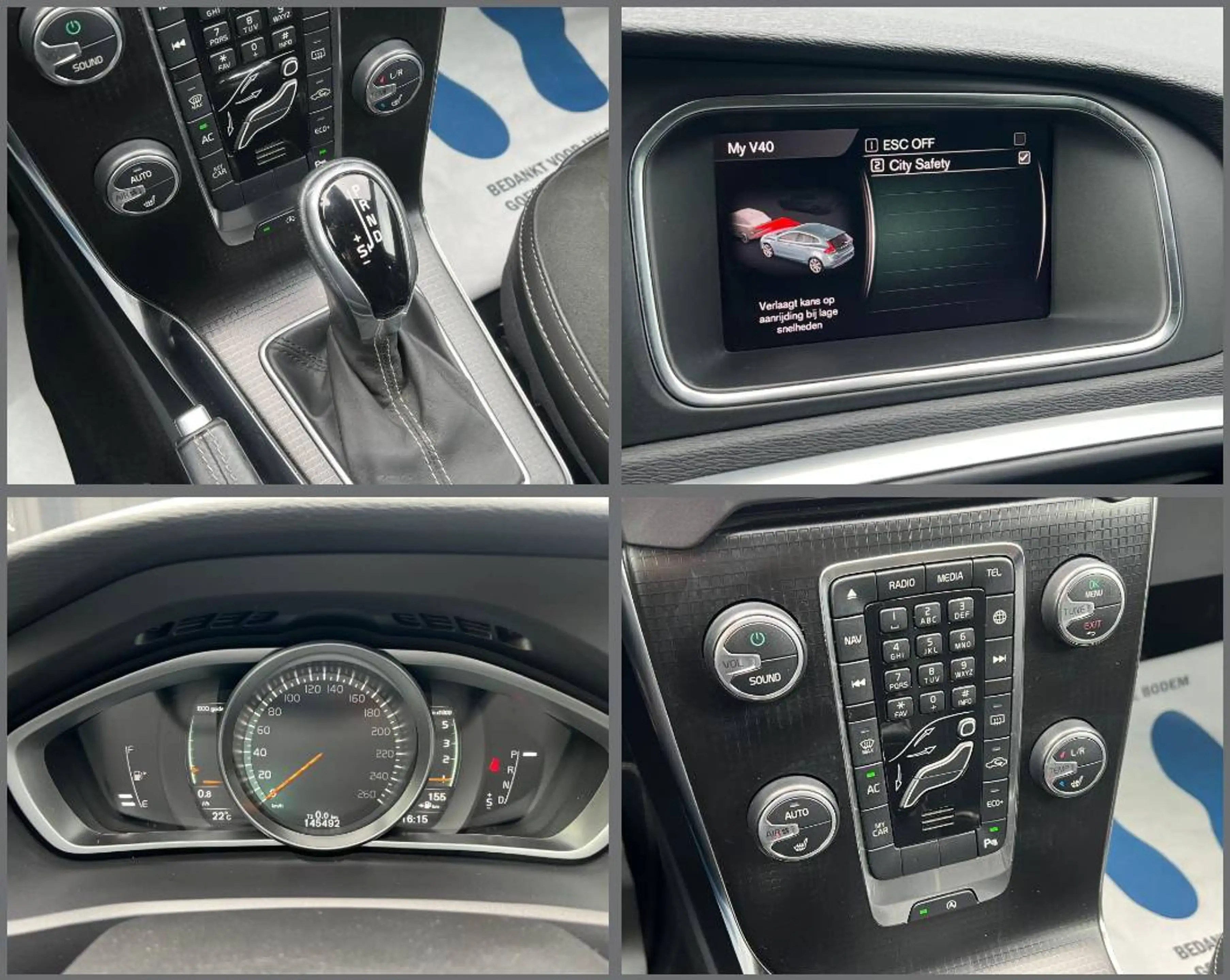 Volvo V40 2.0 D3 R-Design Automaat- Navi- Alcantara- Trekhaak- Led- Garantie! — photo 14