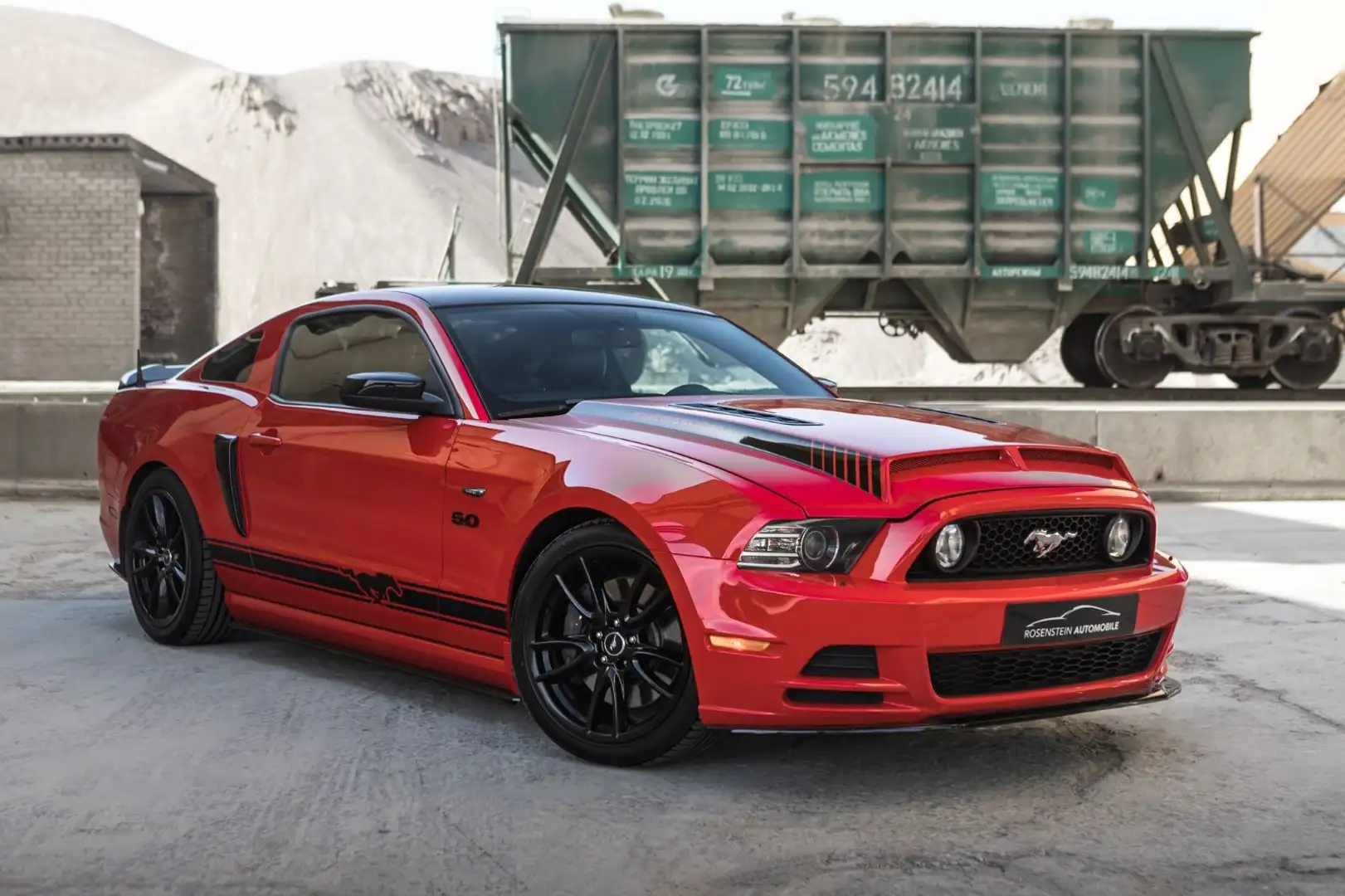 Ford Mustang 5.0 GT V8 CaliforniaSpecial/Cervinis/R19 Rot - 1