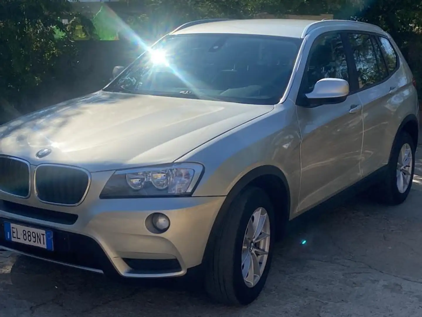 BMW X3 X3 F25 2010 xdrive20d Futura - Argento - 2