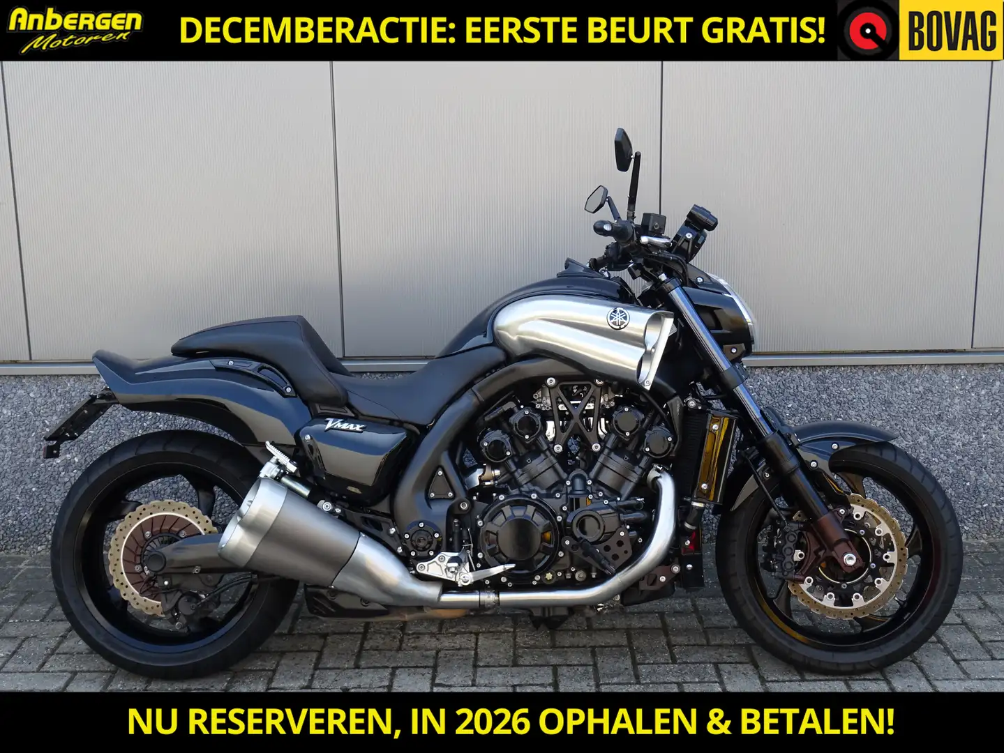 Yamaha Vmax 1700 Zwart - 1