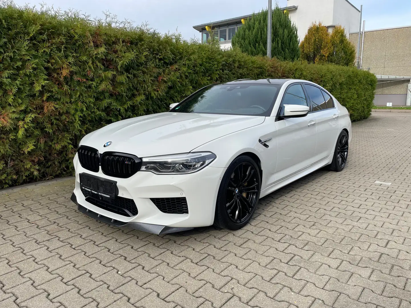 BMW M5 DE/Keramik/Carbon/LED/HUD/M Drivers P/B&W/Massage Weiß - 1