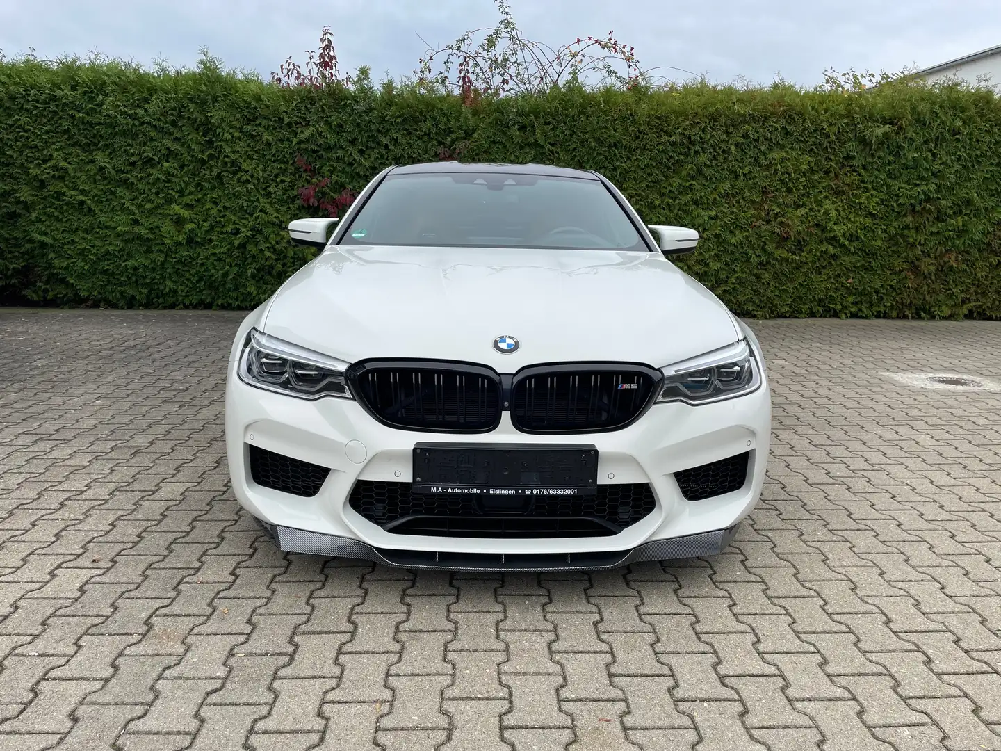 BMW M5 DE/Keramik/Carbon/LED/HUD/M Drivers P/B&W/Massage Weiß - 2