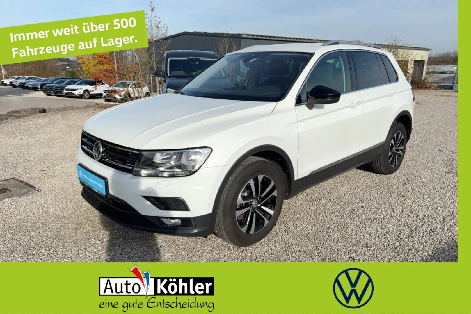 Volkswagen Tiguan TDi 4Motion ACC/AHK/Navi/PDC/Kamera Blanc - 1