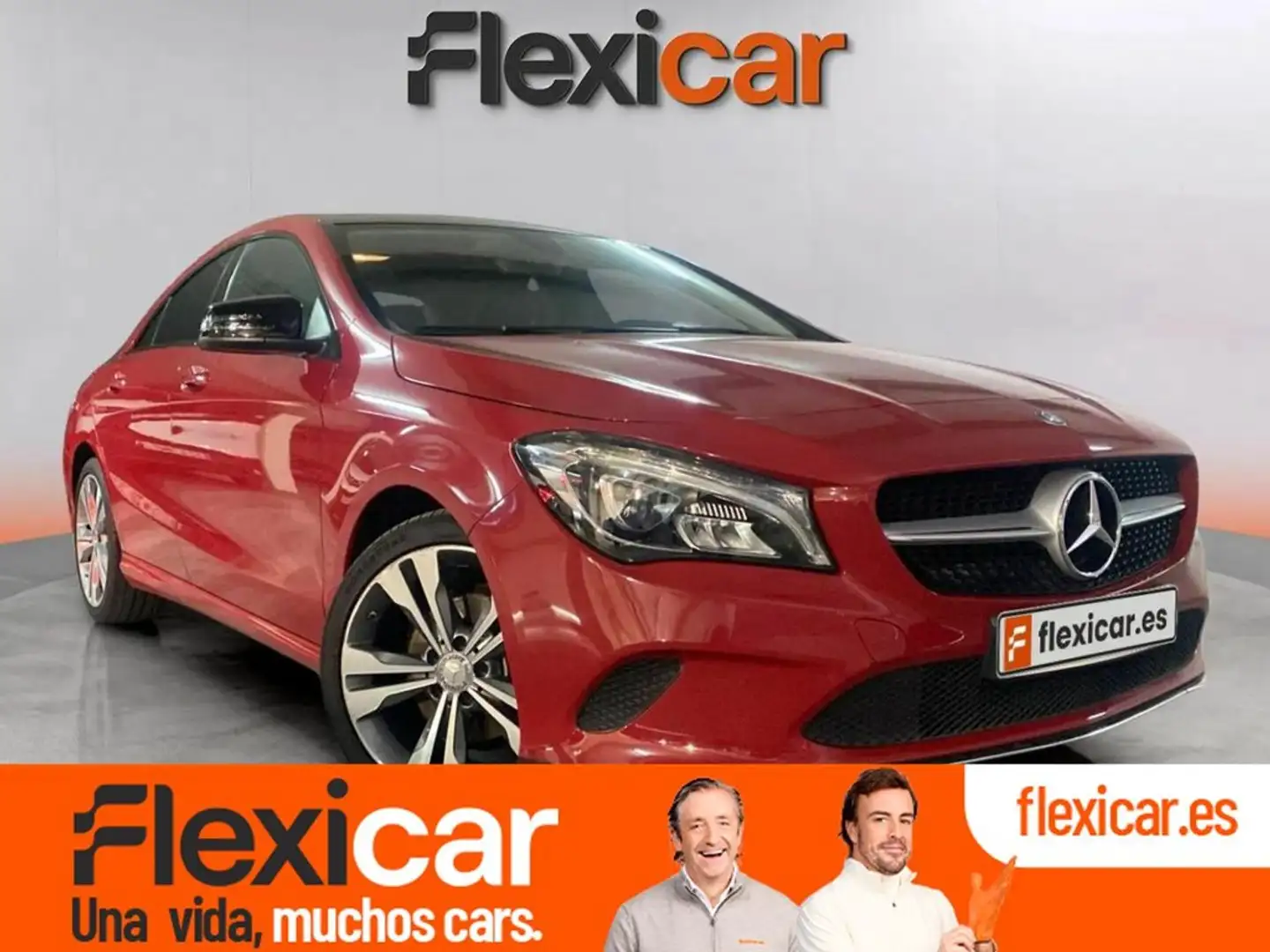 Mercedes-Benz CLA 200 d Rojo - 1