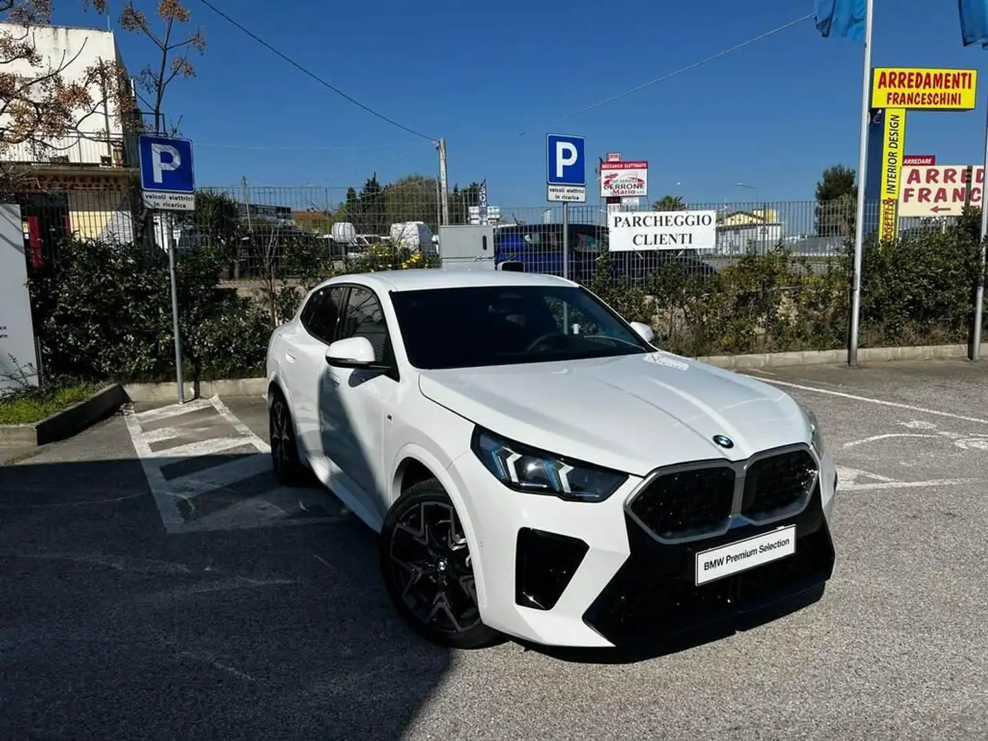 BMW X2 sdrive 20i 48V MSport auto Bianco - 1