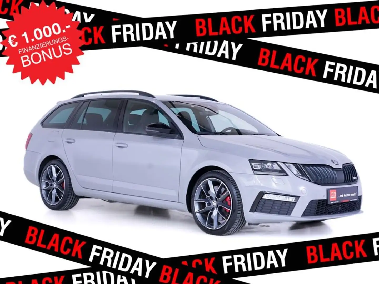 Skoda Octavia RS 245 *KESSY*VIRTUAL* !BLACK FRIDAY DEAL! Grijs - 1