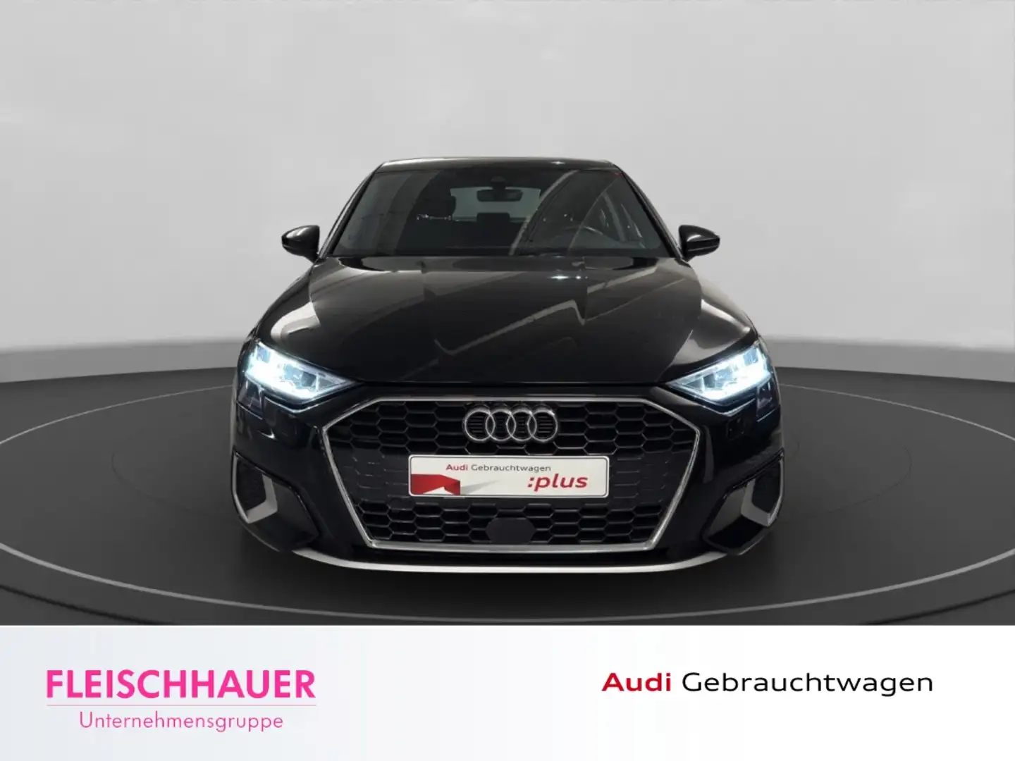 Audi A3 Sportback 40 TFSI e advanced Navi+LED+ACC+App-conn Zwart - 2