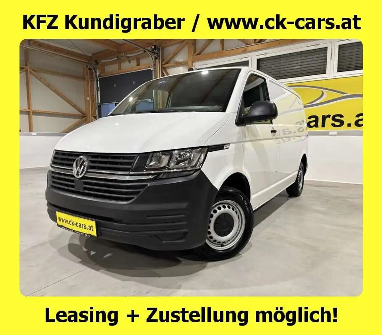 Volkswagen T6.1 Kasten KR 2,0TDI *** KLIMA NAVI PDC FR... Weiß - 1